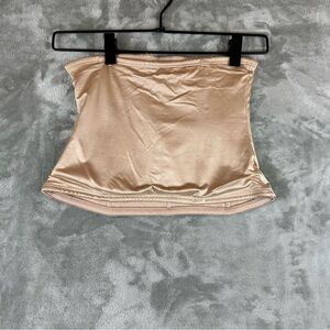 TC Fine Shapewear Women’s M Waist Corset Nude / Beige w/ Flexible Boning